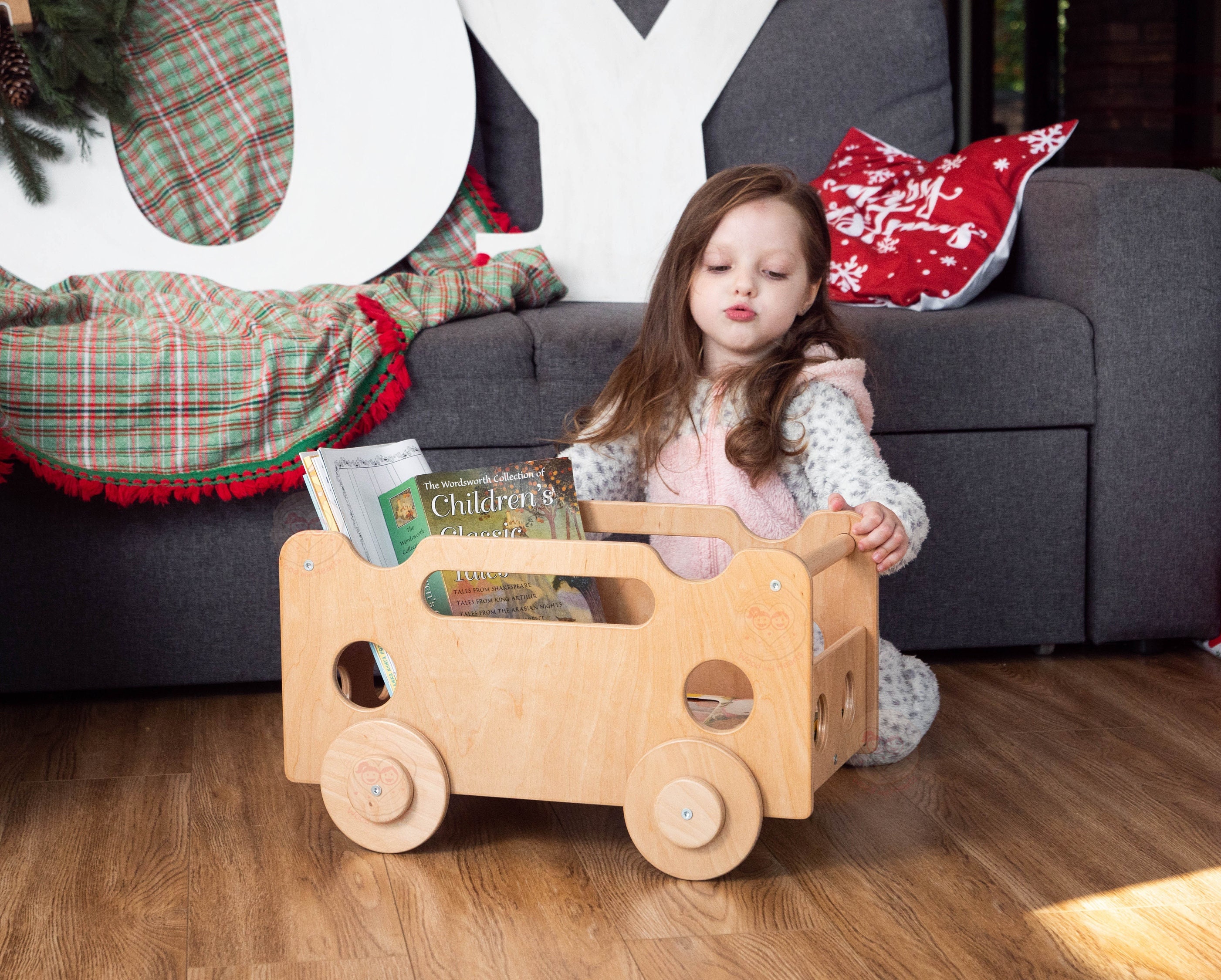 Children's wooden toy box sales