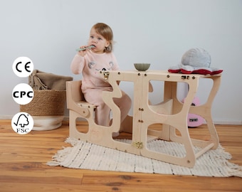 Montessori-Inspired Wooden Kids' Toy Kitchen - Shop WoodAndHearts Kids' Toys  - Pinkoi
