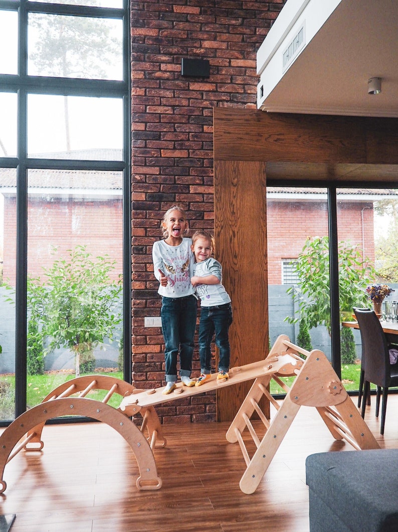 Montessori furniture Set of three items Climbing Arch Toddler Etsy