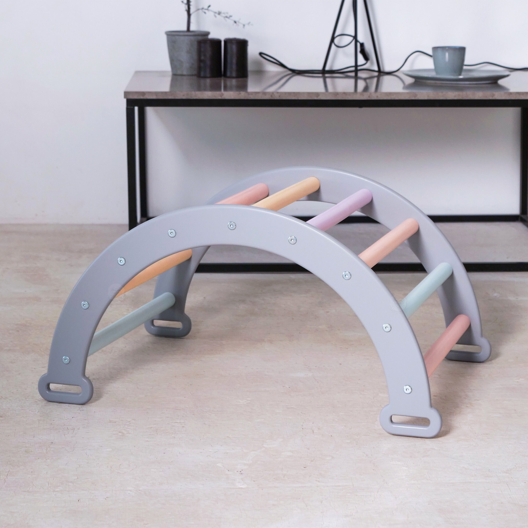 Montessori climbing Arch Toddler activity gym Indoor Etsy