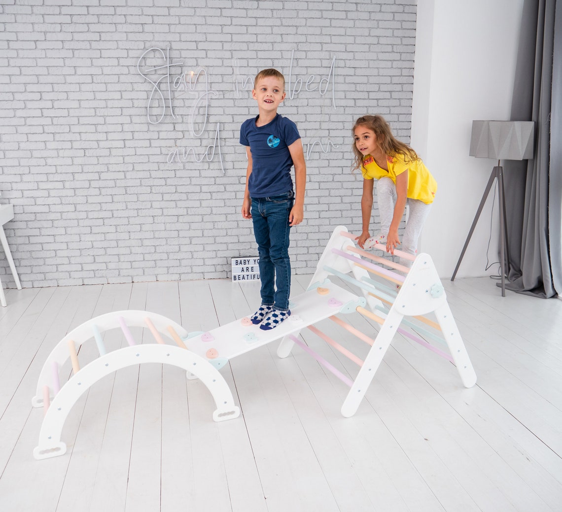 Montessori baby gym Montessori toys Eco toys Toddler Climber Etsy