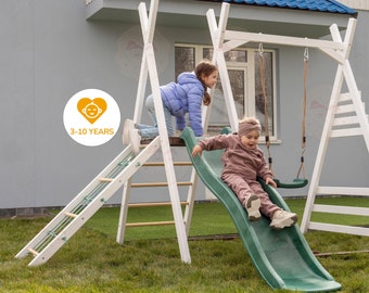 Outdoor jungle gym, Playground for kids, Toddler climber, Gymnastics gym for toddlers, Children's sports complex, Outdoor play kids