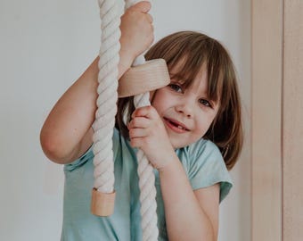 FHE Échelle de corde pour enfants, échelle de corde d'escalade portable à 5 échelons Échelle d FHE Échelle de corde pour enfants, échelle de corde d'escalade portable à 5 échelons Échelle d