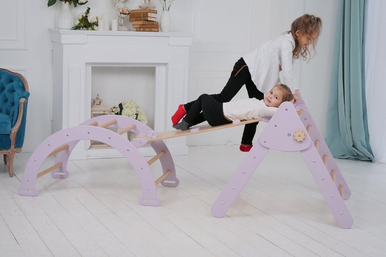 Climbing set Learning stool Toddler furniture Climbing Etsy