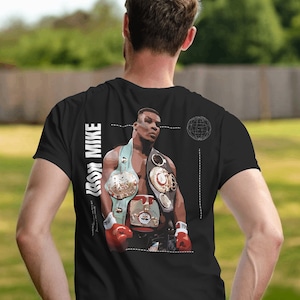 Iron Mike Tyson Retro 90's Style Boxing Graphic Tee