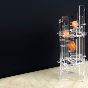 Dice Tower | Clear Spiral staircase