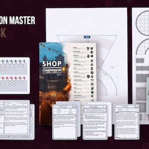 Pacchetto Dungeon Master / DnD 5e / PDF / Compilabile