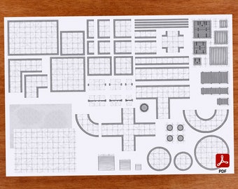 Dungeon Tiles – DnD 5e | PDF | Battle Map