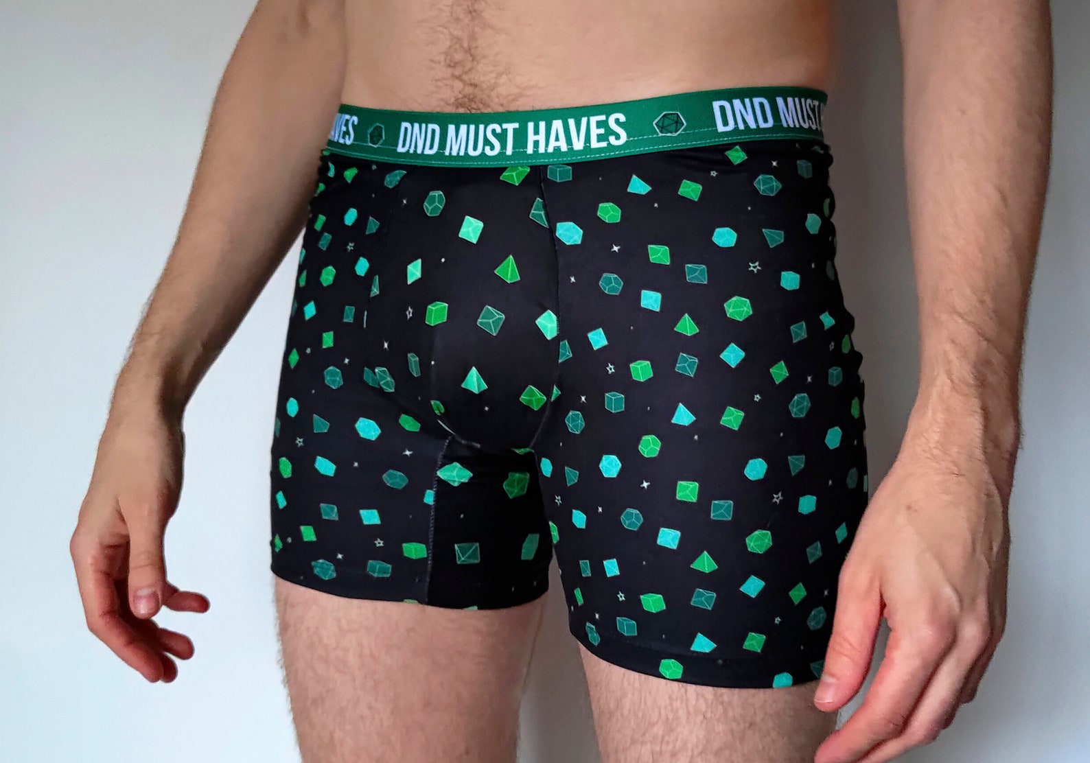 Dice Boxershort DnD Underwear Etsy