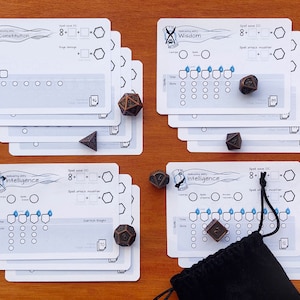 Spell Slot Trackers For All Classes – DnD 5e | PDF