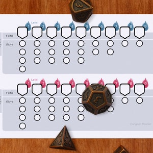Dungeon Master Spell Slot Tracker Dnd 5e PDF - Etsy