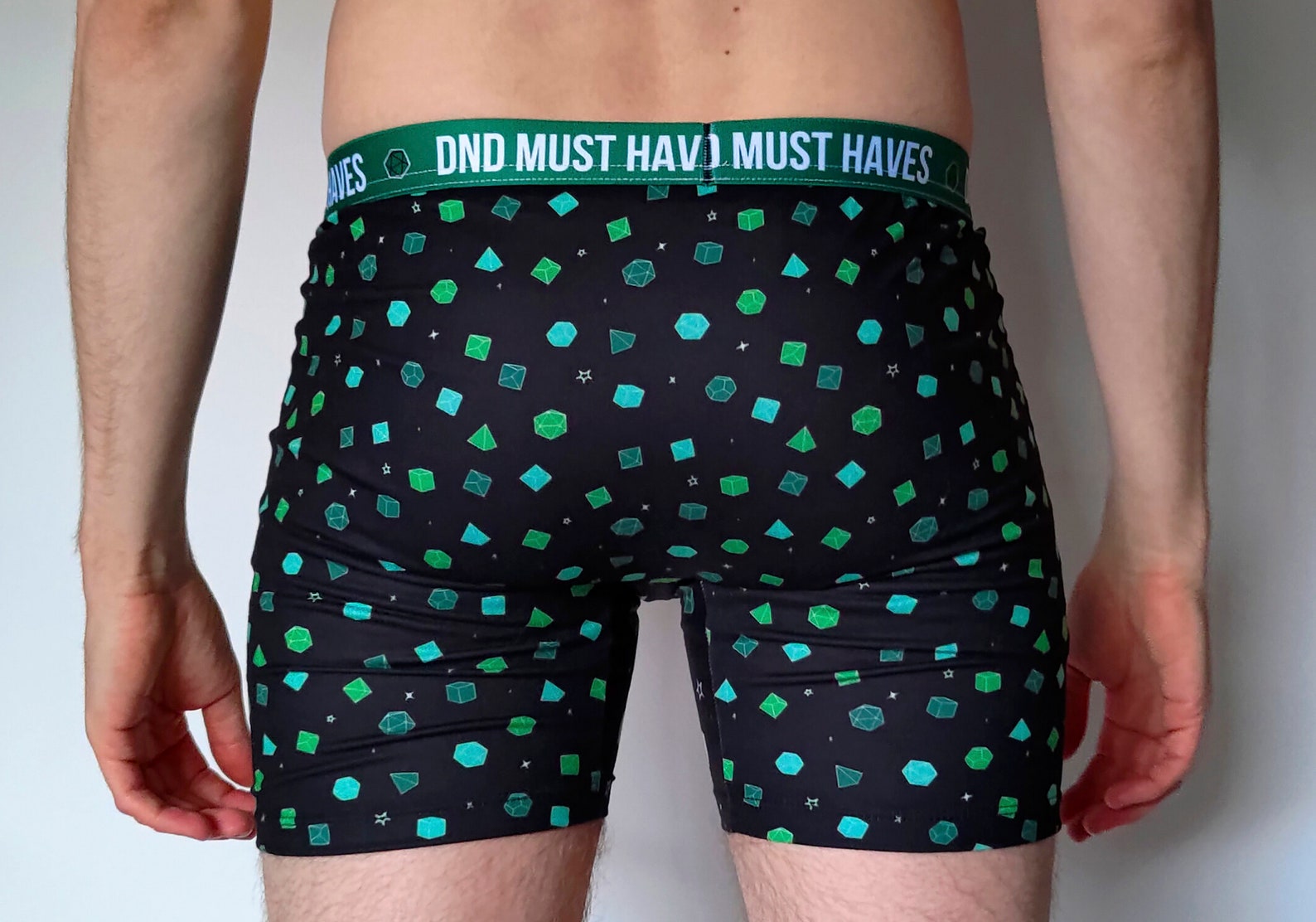 Dice Boxershort DnD Underwear Etsy