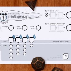Rogue Spell Slot Tracker – DnD 5e | PDF