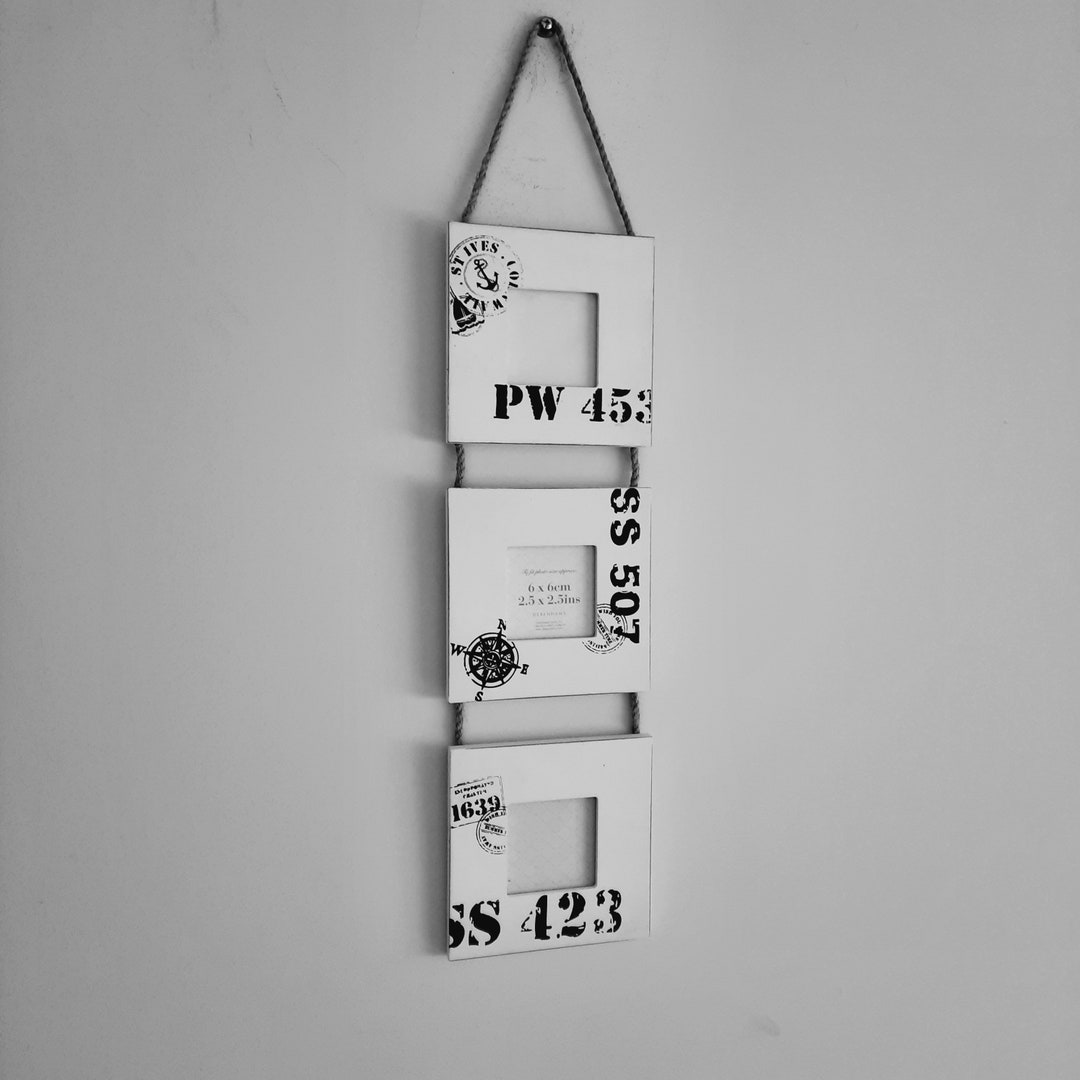 DEBENHAMS Vintage Photo Frame Set Wood Frames Square Frames Etsy