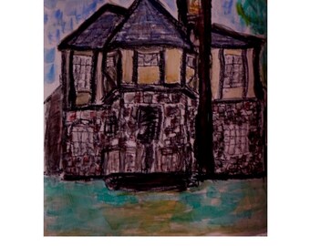 Plakat Holland Tudor (108 Holland Ave) wydrukowany