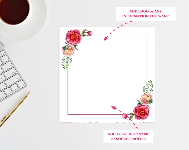Customizable Jewelry Display Cards Template, Printable Earrings Display ...