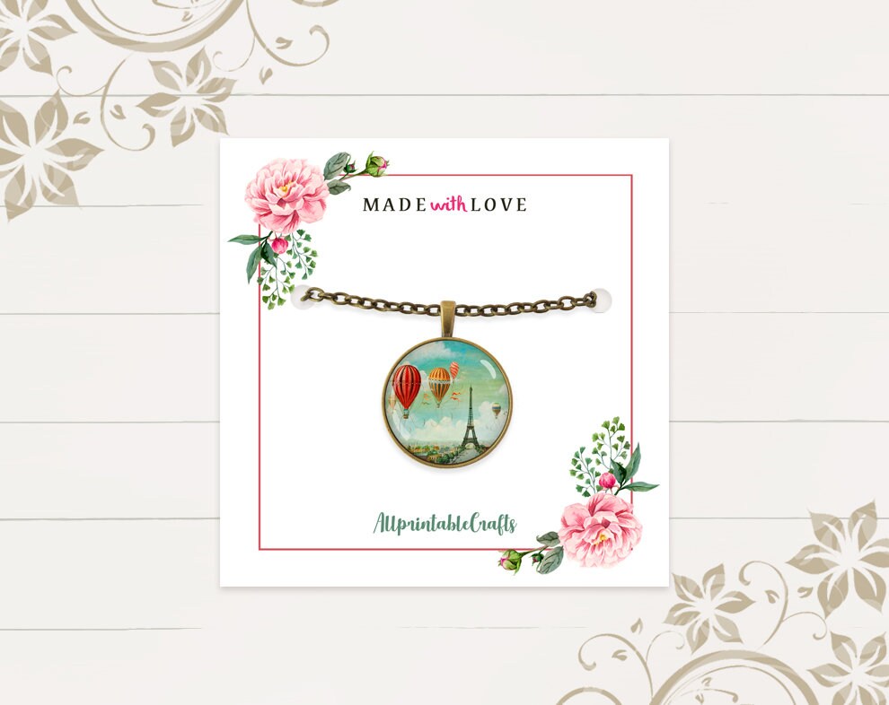 Customizable Jewelry Display Cards Template, Printable Earrings Display ...