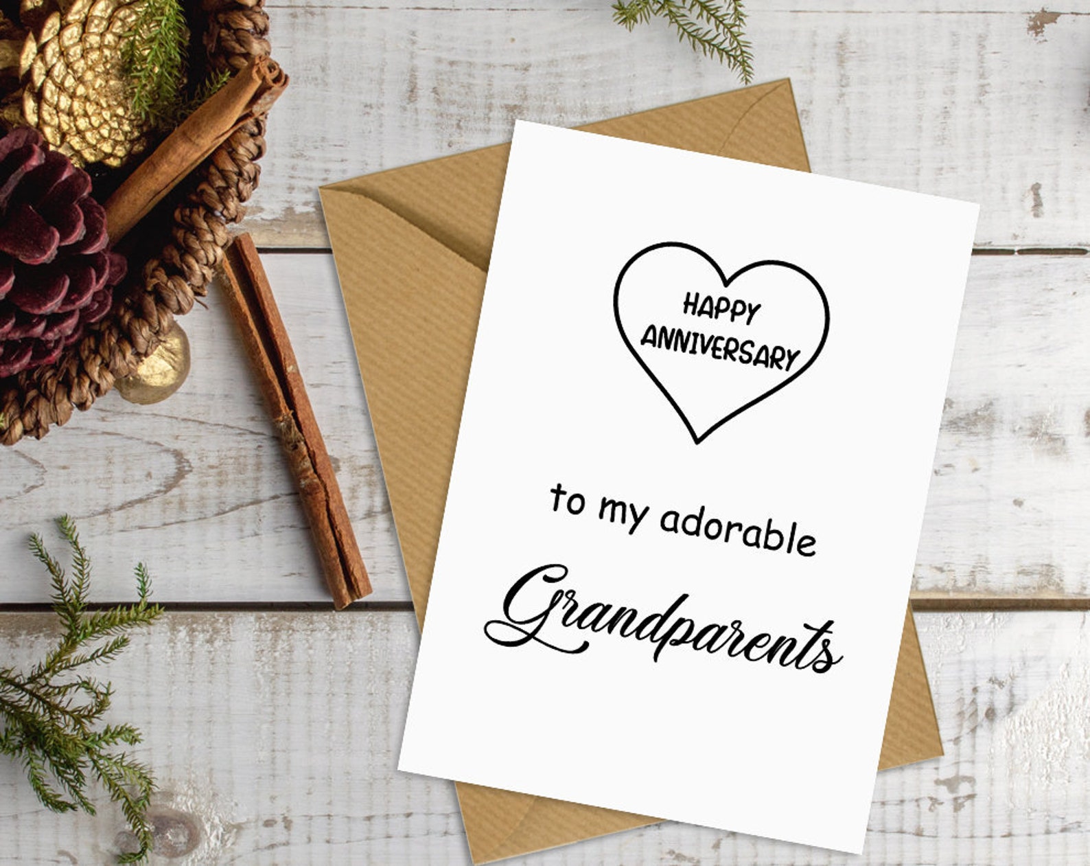 Grandparents Anniversary Greeting Cards Printable Etsy Grandparents Anniversary Greeting Cards Printable Etsy