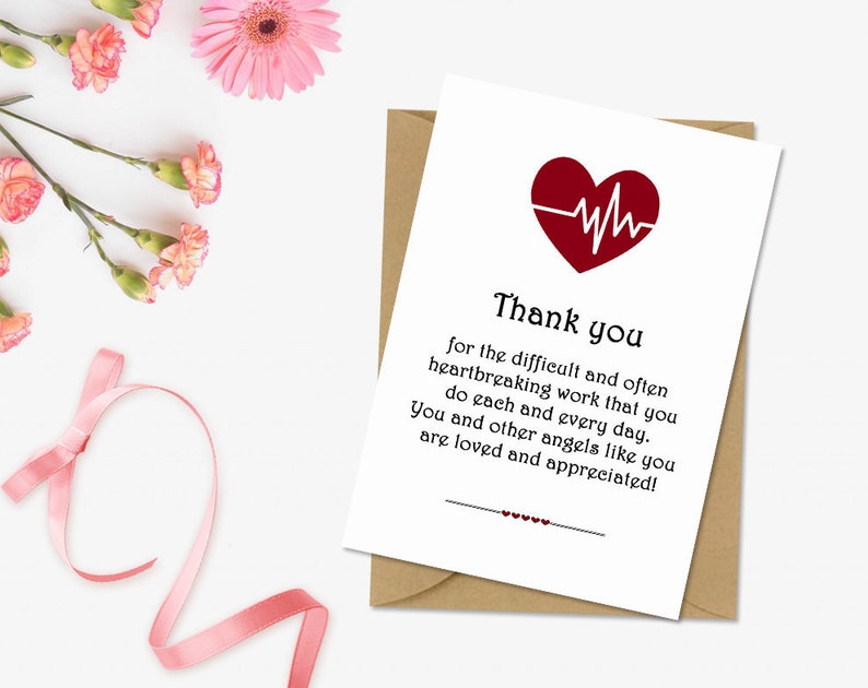 Printable Nurse Appreciation Card Digital Greeting Card Nurse ...