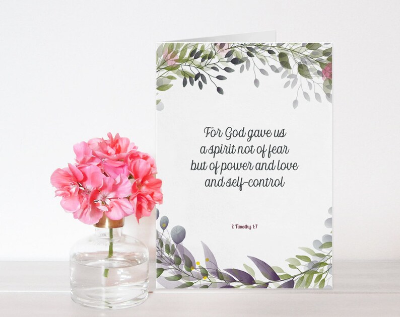 Printable Scripture Cards Christian Cards Flat Folded 5x7 &amp; 4x6 Bible ...