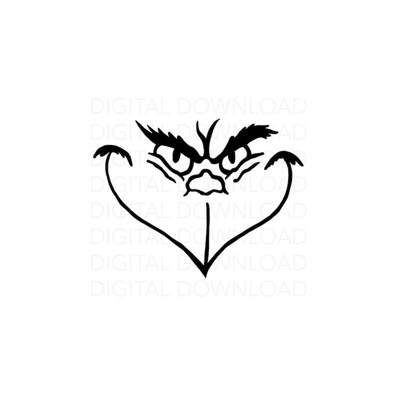 Grinch SVG Grinch Face SVG Grinch - Il 794xN.5606883079 K4za 