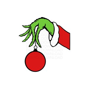 Grinch SVG, Grinch SVG Bundle, Grinch Hand SVG, Grinch Ornaments ...
