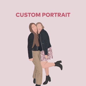 Ritratto personalizzato senza volto, Ritratto di mamma, Regali per la mamma, Regali personalizzati per la mamma, Disegno di ritratto da foto, Regali per la festa della mamma, Stampe per la mamma
