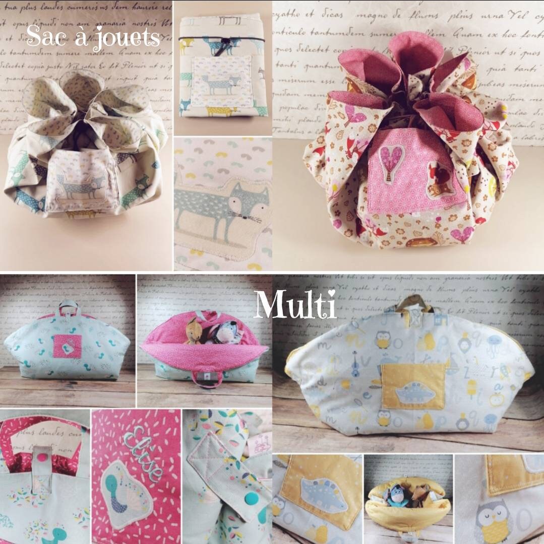 Sac à Jouets Personnalisable