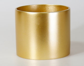 Infinty Resin Plant Pots in Gold Color