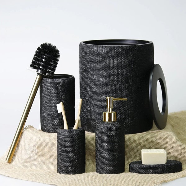 Rustic Bathroom Set - Etsy