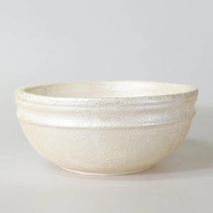 Vitale Plant Pots / Modern and Elegant Flower Pots / Large Bowls / Luxury Pots in Pearl and Different Colors