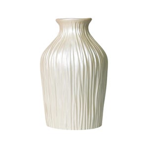 Pearl Resin Medium Flower Vase, Waterproof Decorative Table Plant pot