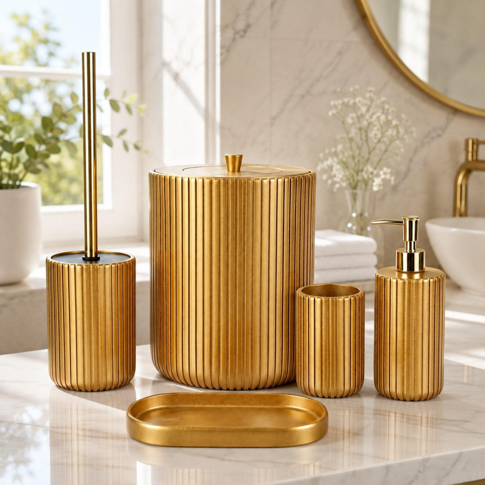 Luxury bathroom set