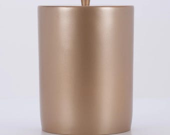 Papelera de visón Victoria Collection: moderna papelera para baño y cocina