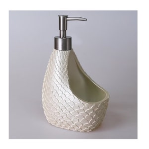 Helix Sponge Holder in Pearl Color