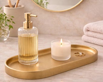 Vintage Scandia Guld 24K Gold-plated Serving Tray – Original Box