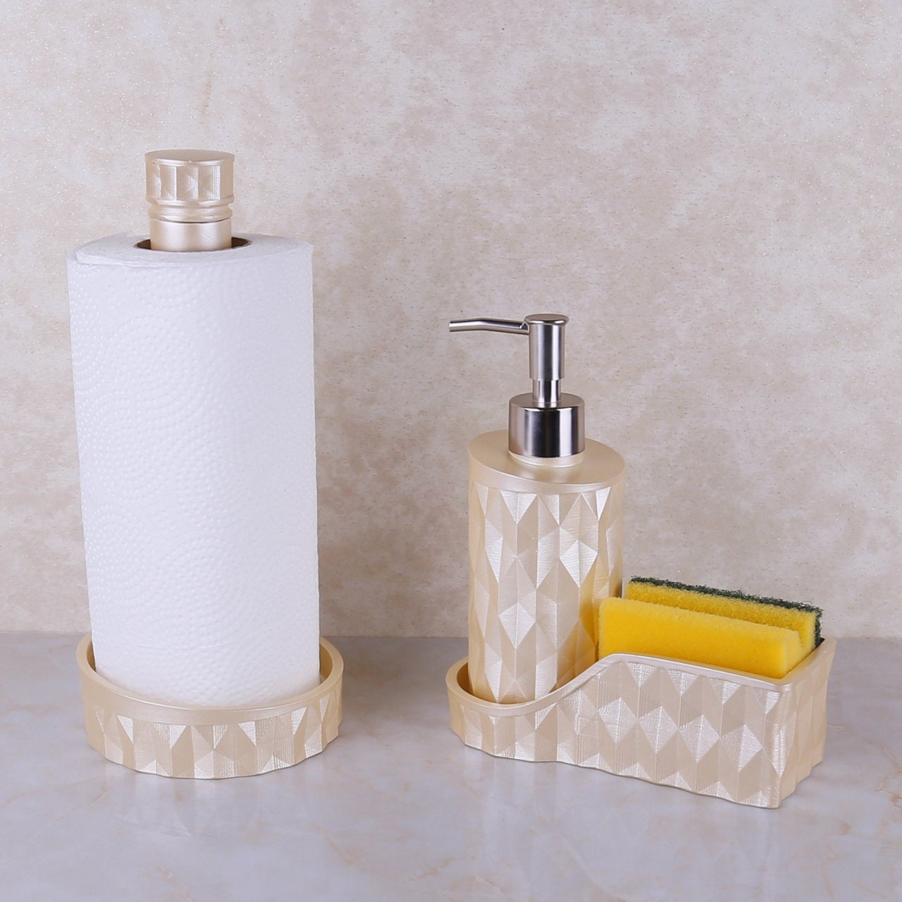 2 Papierhandtuchhalter & Schwammhalter Seifenspender / | Etsy