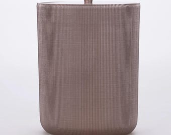 Taupe Trash Can – Modern Bathroom & Kitchen Waste Bin – Lydia Collection