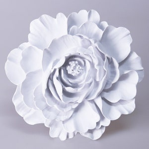 Lotus Wall Hanging Decorative Flower in White Color