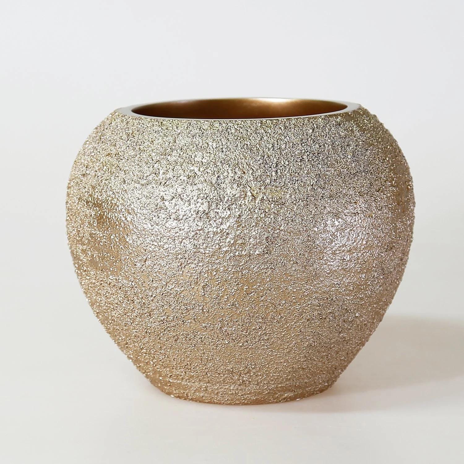 モロッココレクション テクスチャード花瓶 – エレガントな樹脂製ホーム