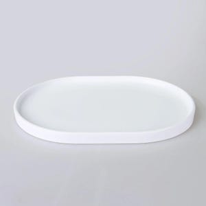 Victoria Resin Oval Tray: Jewelry Organizer, Kitchen & Bath Decor