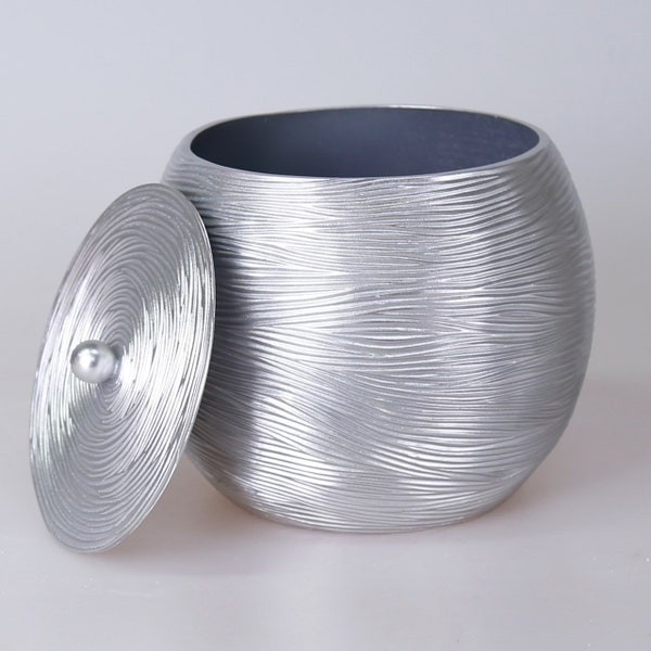 Bathroom Trash Can With Lids Etsy