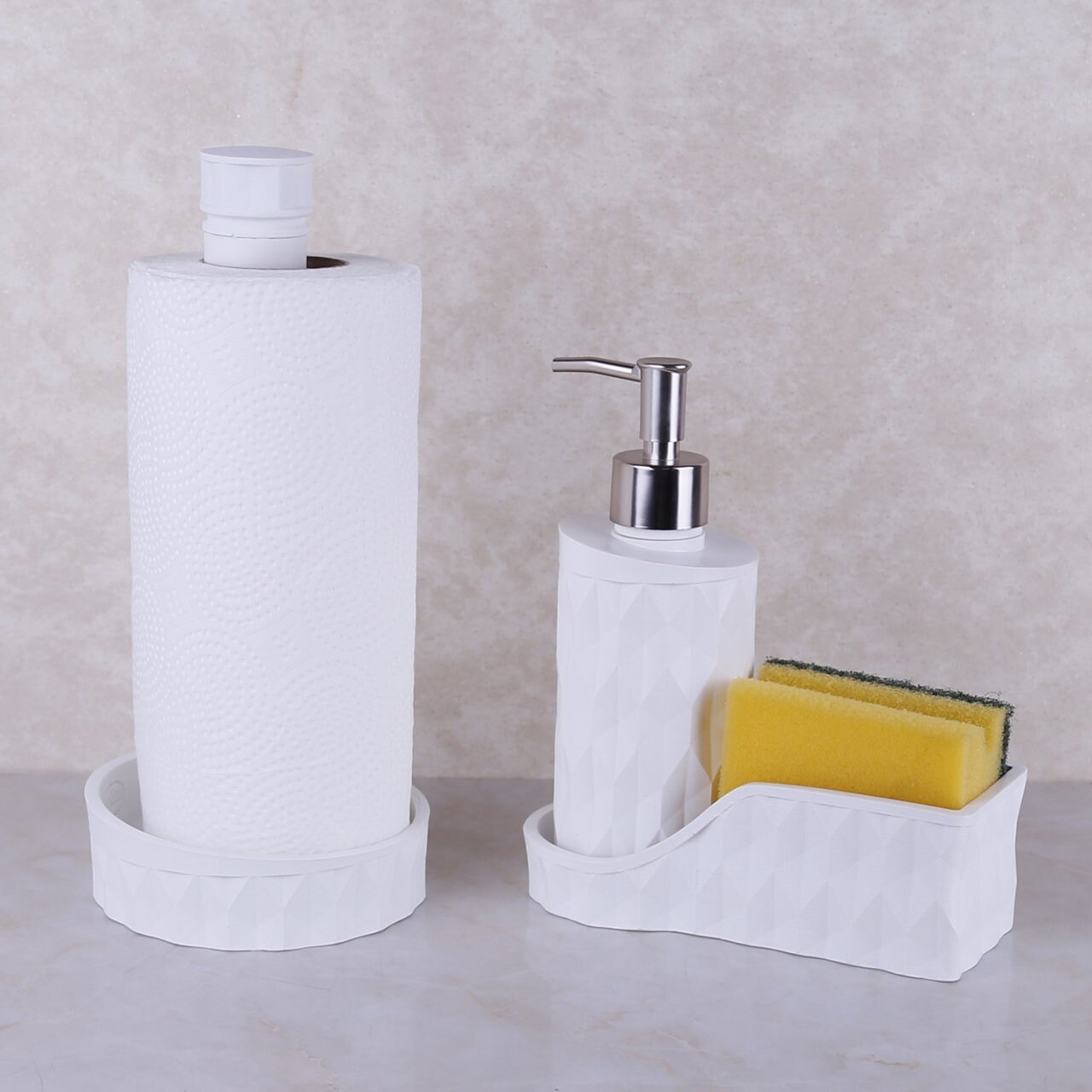 2 Papierhandtuchhalter & Schwammhalter Seifenspender / | Etsy