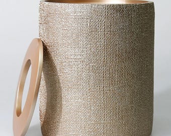 Papelera de visón Natural Collection: moderna papelera para baño y cocina