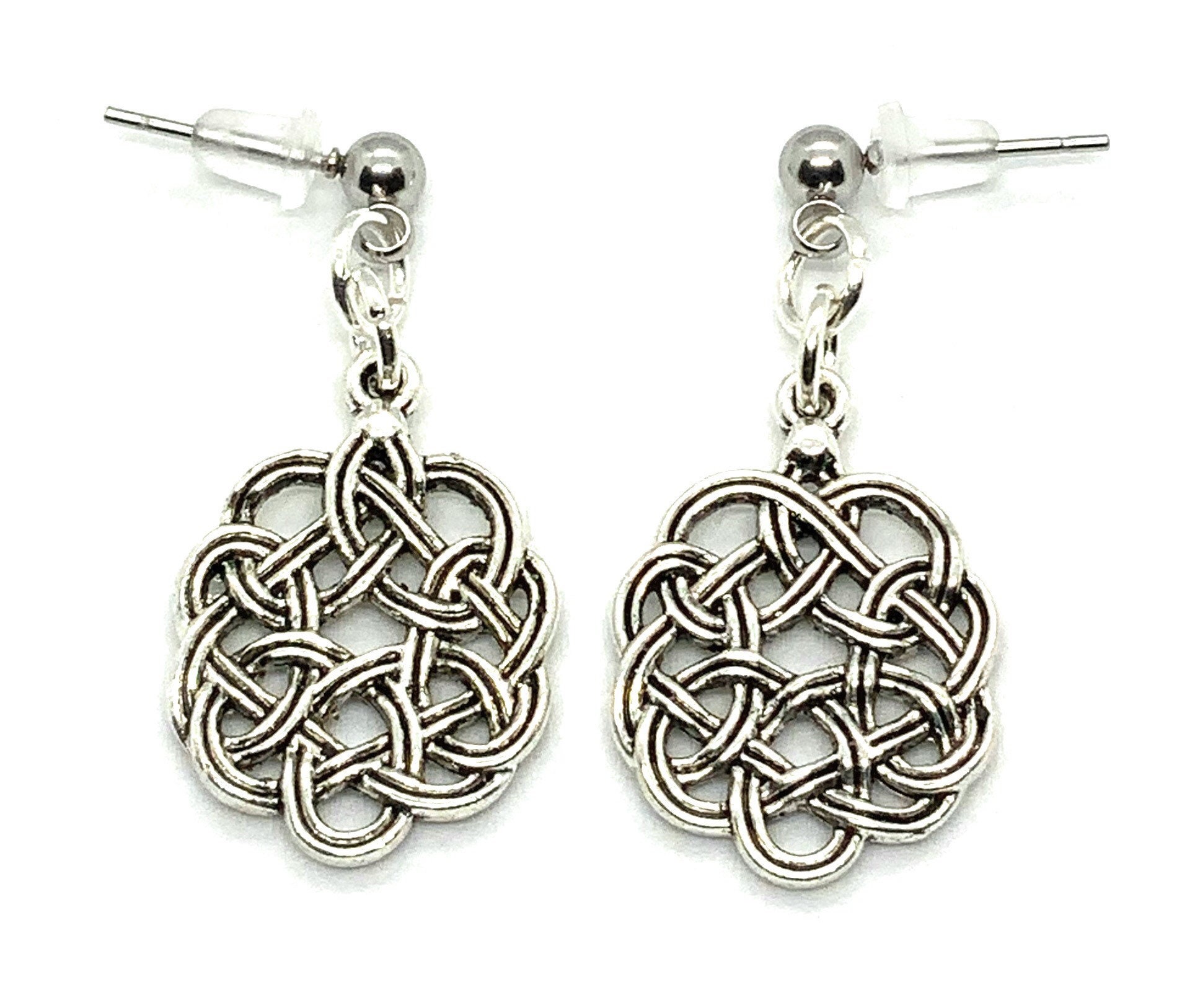 Celtic Knot Stud Earrings Etsy
