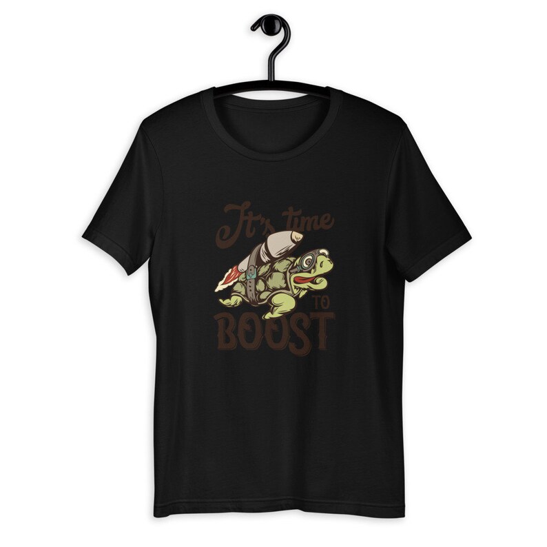 It's Time To Boost Short-Sleeve Unisex T-Shirt Custom t image 1