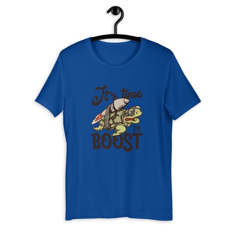 It's Time To Boost Short-Sleeve Unisex T-Shirt Custom t image 5