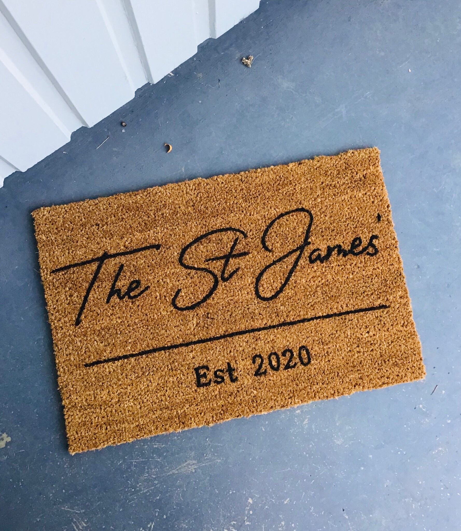 Custom Door Mat Personalised Doormat Custom Etsy Australia