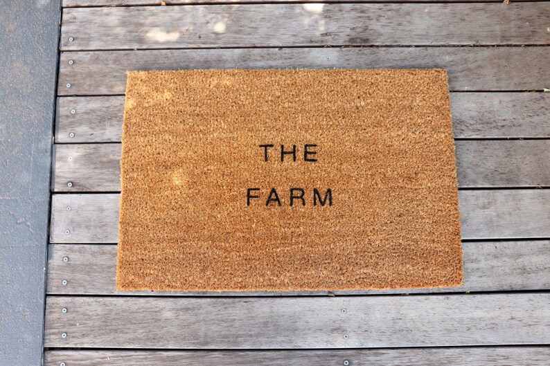 Custom Door Mat Personalised Doormat Custom Etsy Australia