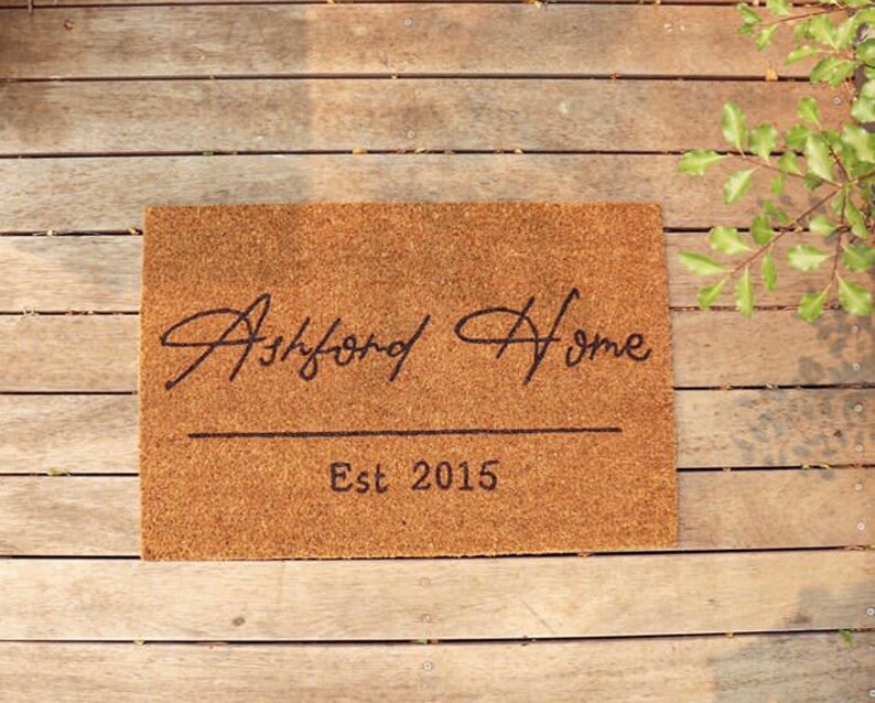 Custom Door Mat Personalised Doormat Custom Etsy Australia